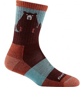 DARN TOUGH SOCKS Women's Bear Town Micro Crew Lightweight Hiking Sock