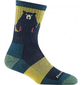 DARN TOUGH SOCKS Women's Bear Town Micro Crew Lightweight Hiking Sock