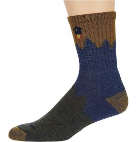 DARN TOUGH SOCKS Men's Number 2 Micro Crew Midweight Hiking Sock