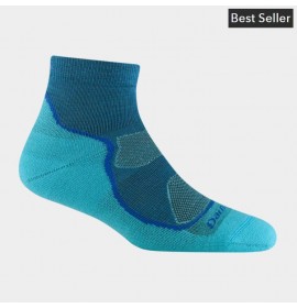 DARN TOUGH SOCKS Women's Light Hiker Quarter Lightweight Hiking Sock