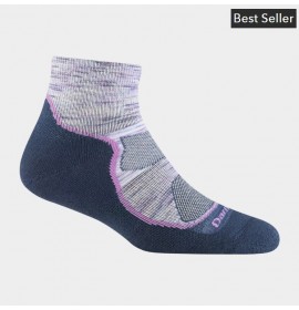 DARN TOUGH SOCKS Women's Light Hiker Quarter Lightweight Hiking Sock