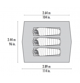 MSR Thru-Hiker 70 Wing Shelters