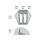 MSR FreeLite™ 2-Person Ultralight Backpacking Tent