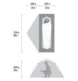 MSR Hubba Hubba™ LT 1-Person Backpacking Tent