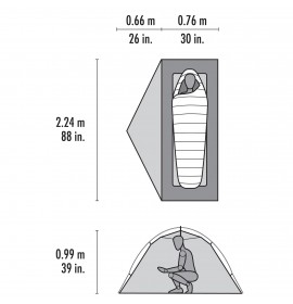 MSR Elixir™ 1 Backpacking Tent