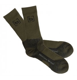 BANDED Base Midweight Calf Length Merino Wool Sock