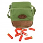 BOYT HARNESS COMPANY Signature Series Canvas & Leather Shell Pouch