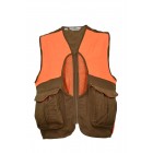 BOYT HARNESS COMPANY Waxed Cotton Upland Vest with Mesh Back