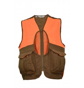 BOYT HARNESS COMPANY Waxed Cotton Upland Vest with Mesh Back