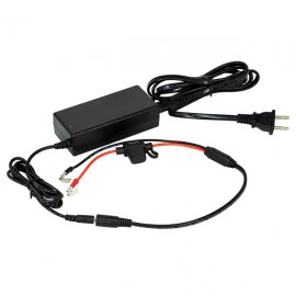 MARCUM TECHNOLOGIES 12 V 3 AMP Lithium Ion Mite Charger with Wiring Harness