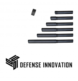 DEFENSE INNOVATION Aluminum Max Power 50+ Joukes Pistelle X-68 Barrel and Suppressor Combo Kit — Cover