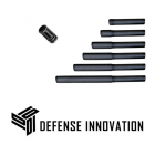 DEFENSE INNOVATION Aluminum Max Power 50+ Joukes Pistelle X-68 Barrel and Suppressor Combo Kit — M4 Muzzle