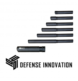 DEFENSE INNOVATION Aluminum Max Power 50+ Joukes Pistelle X-68 Barrel and Suppressor Combo Kit — MK23 II
