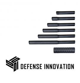 DEFENSE INNOVATION Aluminum Max Power 50+ Joukes Pistelle X-68 Barrel and Suppressor Combo Kit — Special Ops
