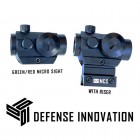 DEFENSE INNOVATION Tactical Green / Red Dot Scope