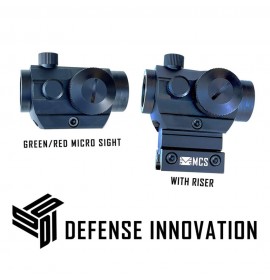 DEFENSE INNOVATION Tactical Green / Red Dot Scope