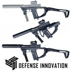 DEFENSE INNOVATION Personal Defense Weapon Pistelle X-68 Carbine Body + Folding Butttstock + Magazine Holder