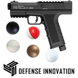 DEFENSE INNOVATION Max Defender Package Defense Pistol 35 - 50 Joules: Gen2 Pistelle X-68