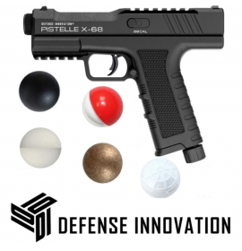 DEFENSE INNOVATION Max Defender Package Defense Pistol 35 - 50 Joules: Gen2 Pistelle X-68