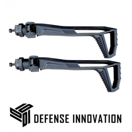 DEFENSE INNOVATION Max Power Pistelle X-68 70+ Joules Tuning Chamber and Folding Buttstock Adapter