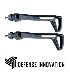 DEFENSE INNOVATION Max Power Pistelle X-68 70+ Joules Tuning Chamber and Folding Buttstock Adapter