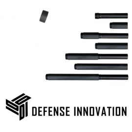 DEFENSE INNOVATION Stainless Max Power 50+ Joukes Pistelle X-68 Barrel and Suppressor Combo Kit — Cover