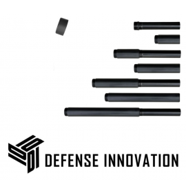 DEFENSE INNOVATION Stainless Max Power 50+ Joukes Pistelle X-68 Barrel and Suppressor Combo Kit — Cover