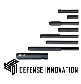DEFENSE INNOVATION Stainless Max Power 50+ Joukes Pistelle X-68 Barrel and Suppressor Combo Kit — MK23 II