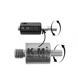 K&M PRECISION 8-32 Adapter for Primer Pocket Correction Tools