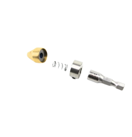 K&M PRECISION Drive Stem/Cone/Stop for Powered Operation of Flash Hole Uniformer