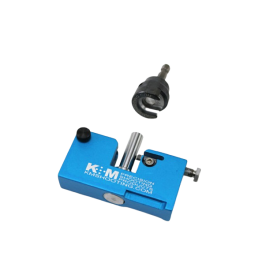 K&M PRECISION Micro-Adjustable Neck Turner and Power Adapter