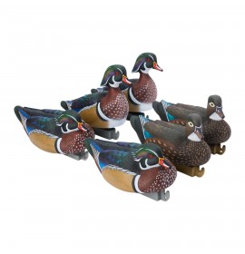TANGLEFREE Flight Series Wood Duck 6 Pack