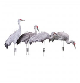 TANGLEFREE Fully Flocked Sandhill Crane Skinny 12 Pack