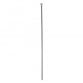 TANGLEFREE Slammer Sock 28" Fiberglass Stake with White Cap - 12 Stakes