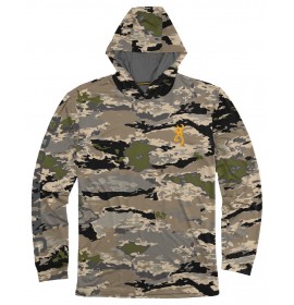 BROWNING Hooded Long Sleeve Tech Shirt