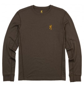 BROWNING Merino Crew Long Sleeve Shirt