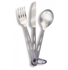 OPTIMUS Titanium 3-Piece Cutlery Set 