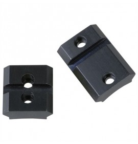 WARNE maxima 2-piece black matte steel bases