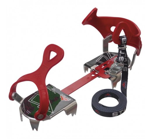 10-Point Crampons Manganese Steel Climbing Gear Anti-Skid Snow Ice
