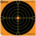 CALDWELL Orange peel 12" adhesive bullseye targets