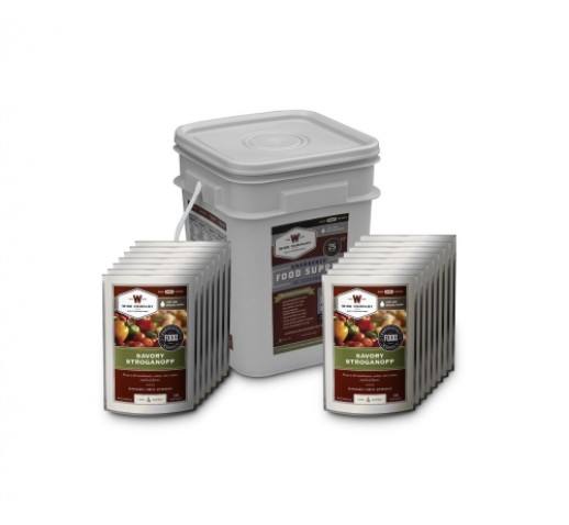 WISE FOODS 60 Serving Kit of Emergency Freeze Dried Food Entrees