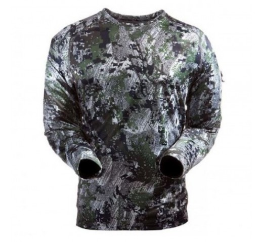 SITKA GEAR core crew long sleeve forest Small