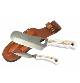 KNIVES OF ALASKA brown bear combo stag