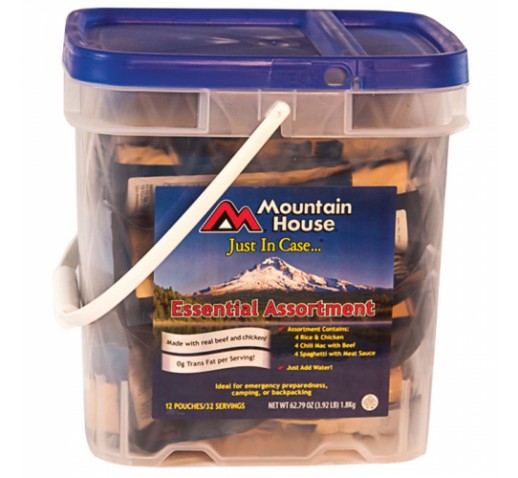 MOUNTAIN HOUSE essential bucket 32 servings