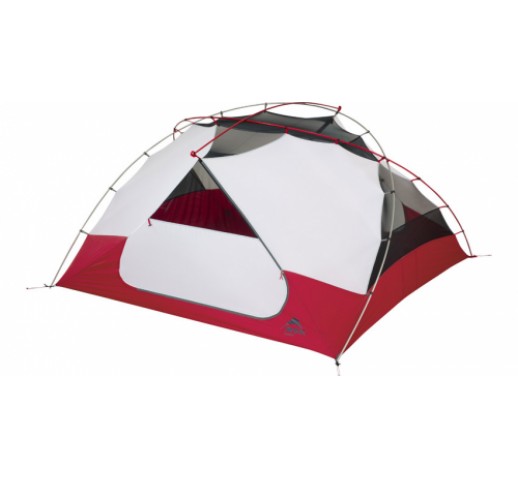 MSR Elixir 4 tent with footprint