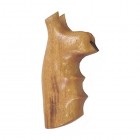 HOGUE Wood Grip-Taurus M&L Frame