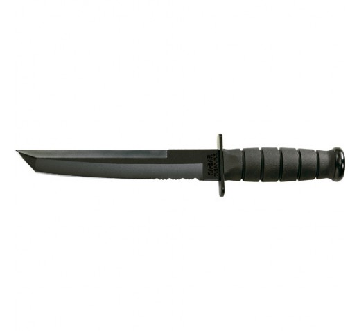 KA-BAR Black Tanto Knife Serrated