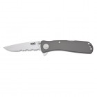 SOG KNIVES Twitch II - Partially Serrated -Clam Pack