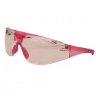 CHAMPION TRAPS AND TARGETS Youth Clear Glasses - Pink Temples