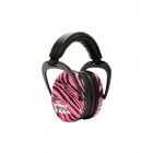 Pro Ears Ultra Sleek Pink Zebra